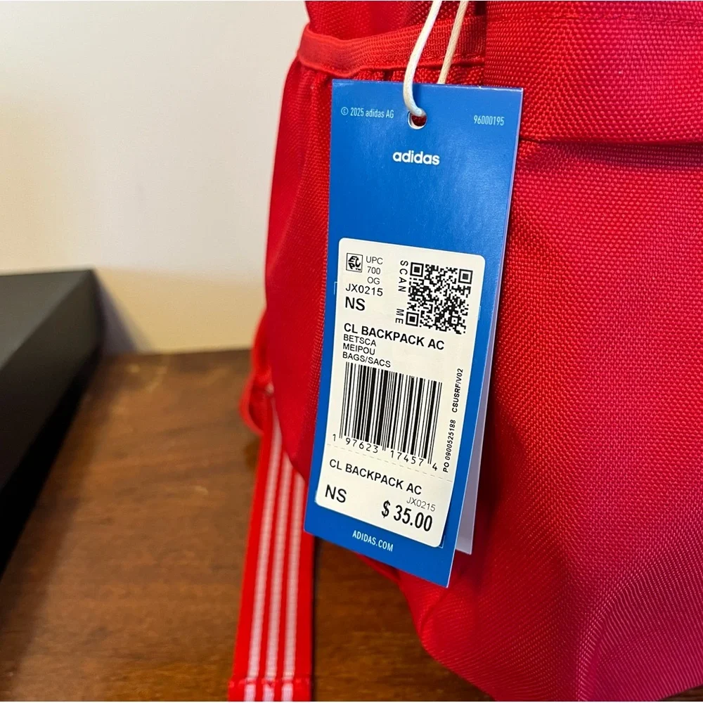 ADIDAS Adicolor Classic Red Backpack - Picture 11 of 12